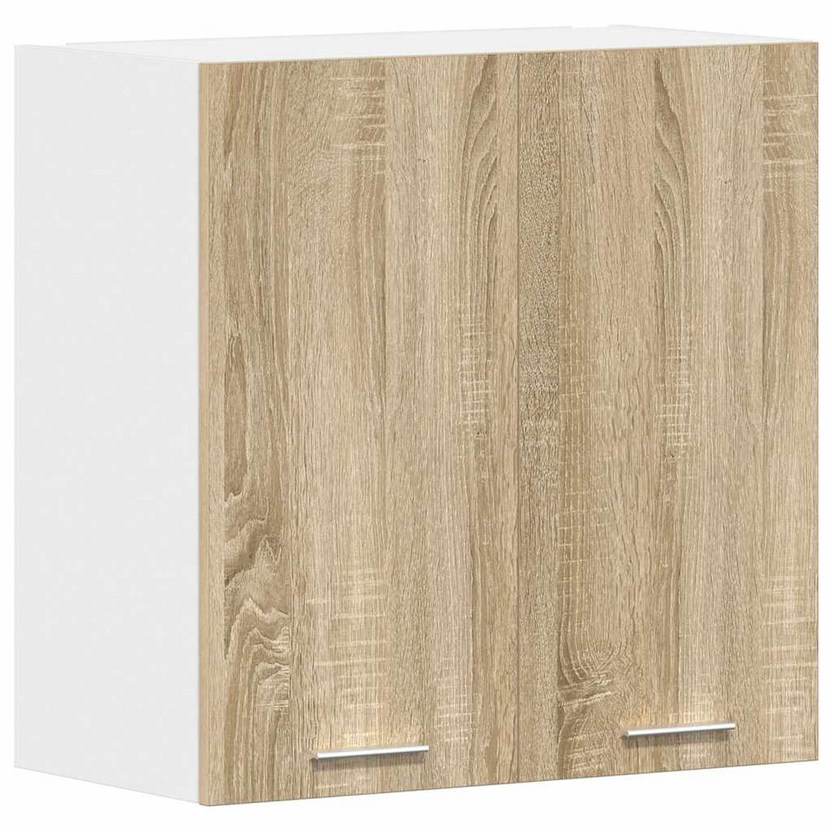 KÜCHENOBERSCHRANK Lyon mit 2 Türen 60/31/60 cm aus Holzwerkstoff Sonoma-Eiche Dekor - Sonoma Eiche, Holz (60/60/31cm) - vidaXL