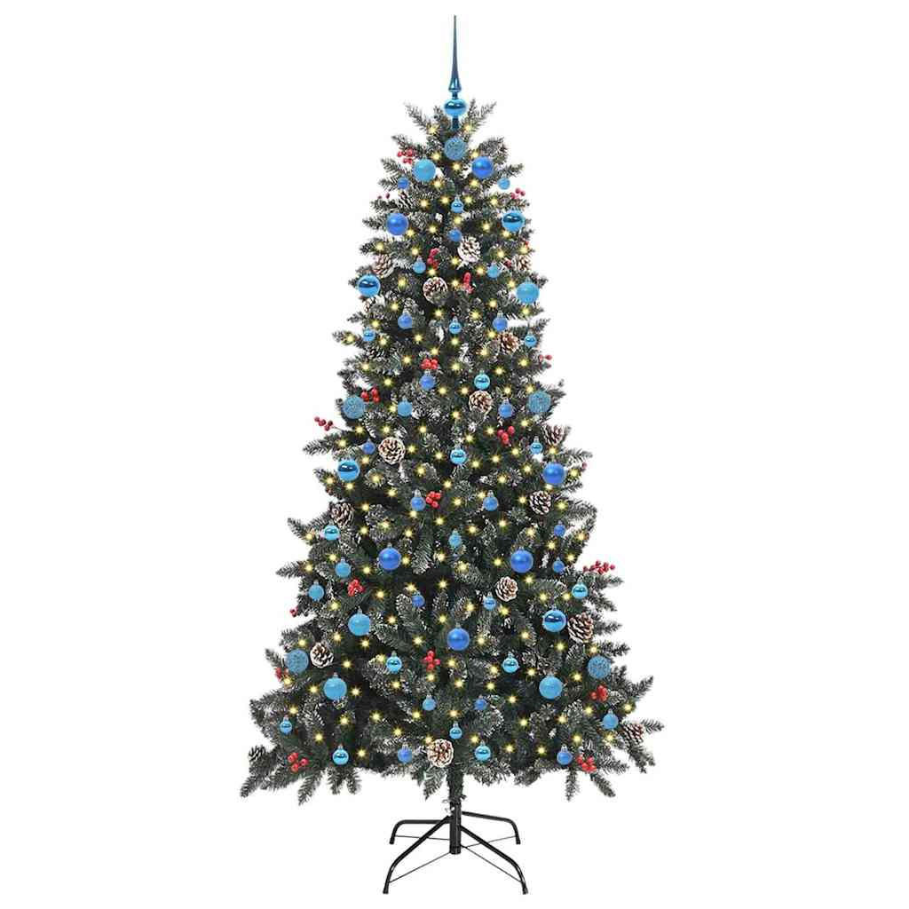 vidaXL Weihnachtsbaum Grün 210 cm
