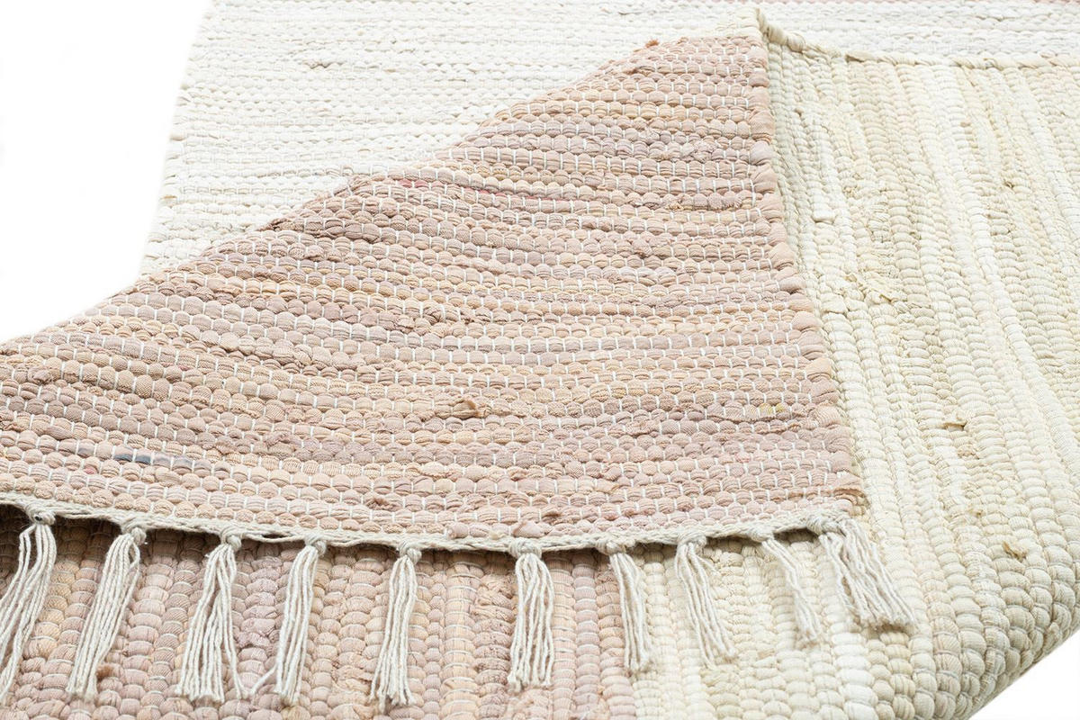 FLECKERLTEPPICH Happy Design 70x250 cm - Beige, Textil (70/250cm) - THEKO