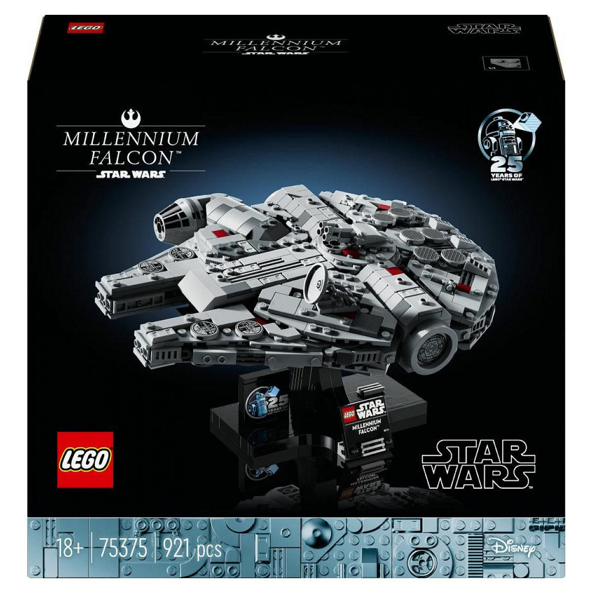 KLEMMBAUSTEINE Star Wars Millennium Falke - Rot, Kunststoff (12/26/28cm) - Lego