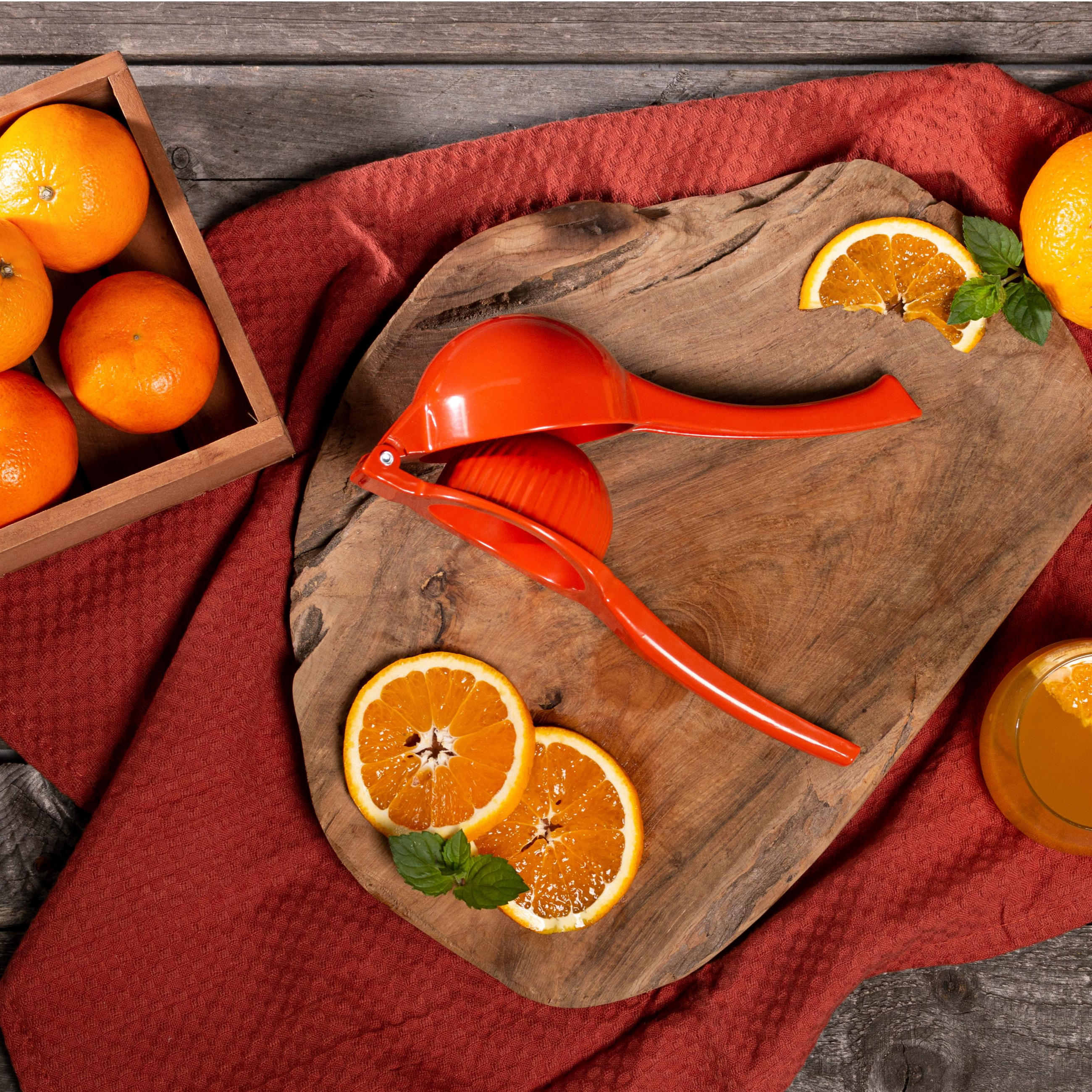 ORANGENPRESSE, orange, Metall - Orange, Metall (9cm) - bremermann