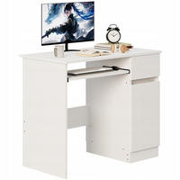 SCHREIBTISCH, weiß 90/50/75cm - Weiß, Holzwerkstoff (50/90/75cm)