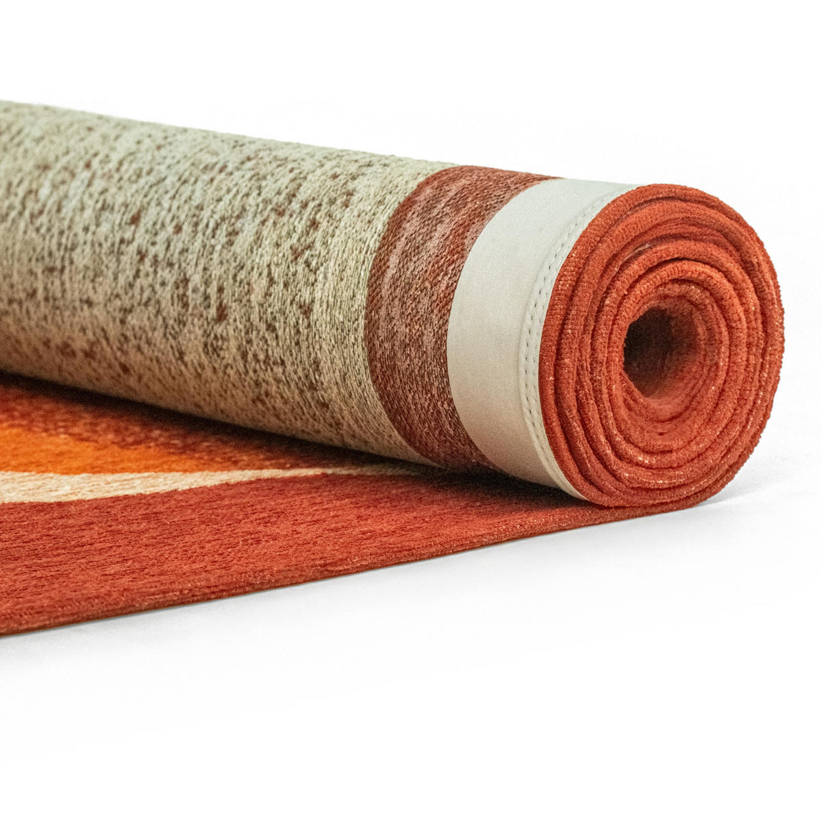 PREPROGA Marble Kanell 280/390 cm - rdeča, umetna masa/tekstil (280/390cm) - Louis De Poortere