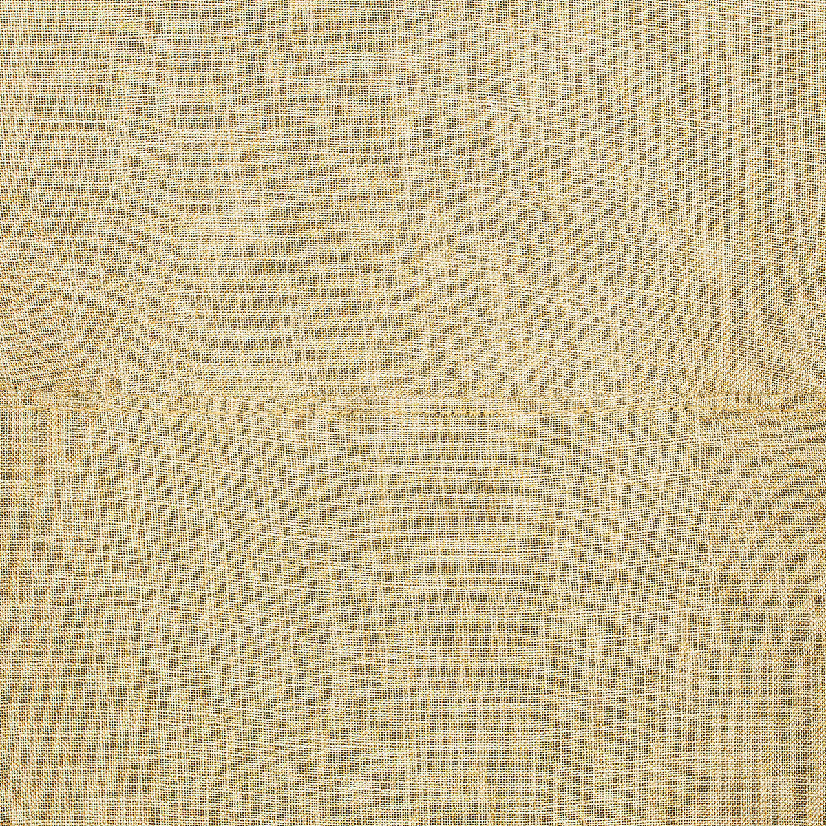SCHAUKELSESSEL Gelb Arrie - Hellbraun/Gelb, Textil (48/116/92cm) - Beliani
