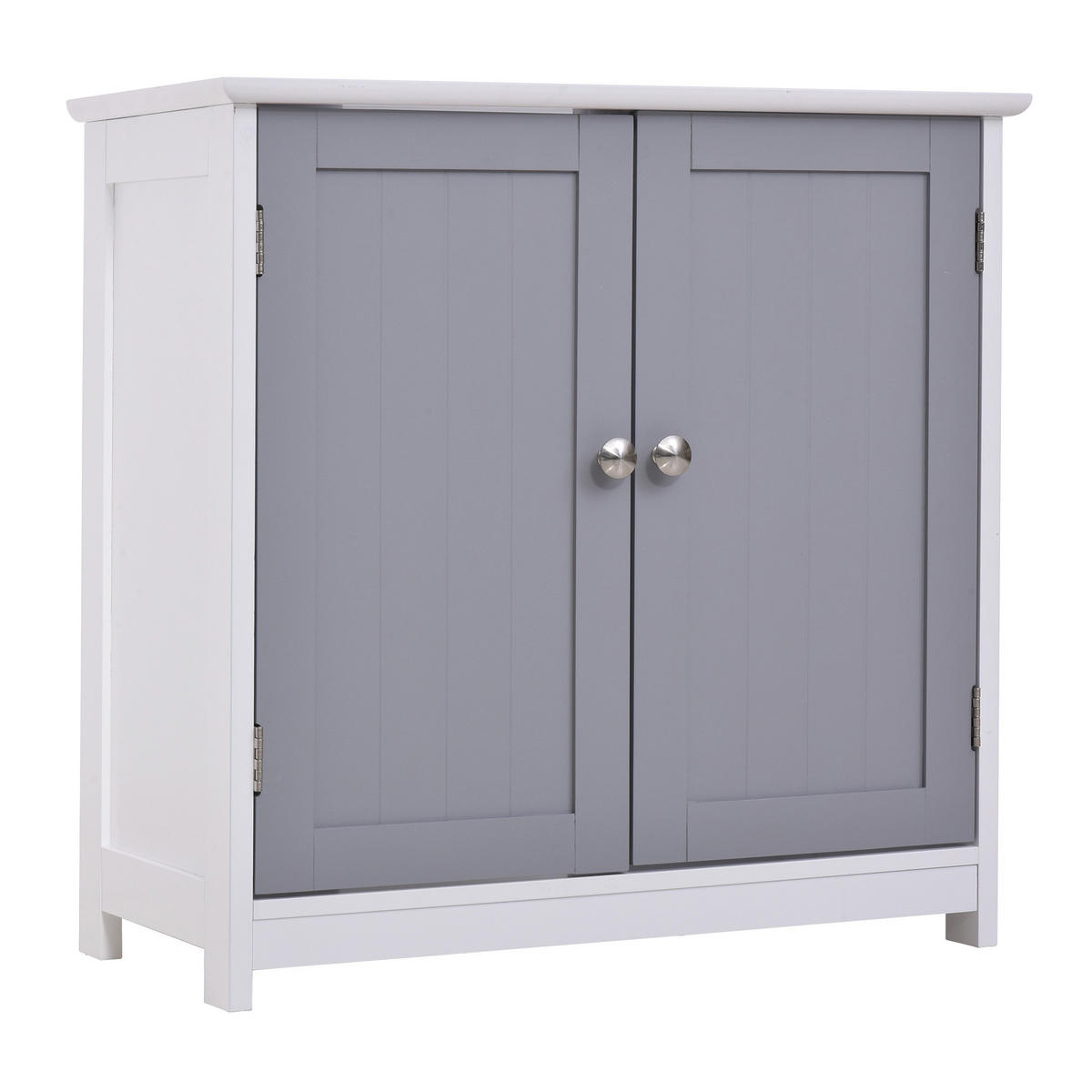 HÄNGESCHRANK Weiß, Grau 1 Stück - Weiß, Kunststoff (60/60/30cm) - GiPP