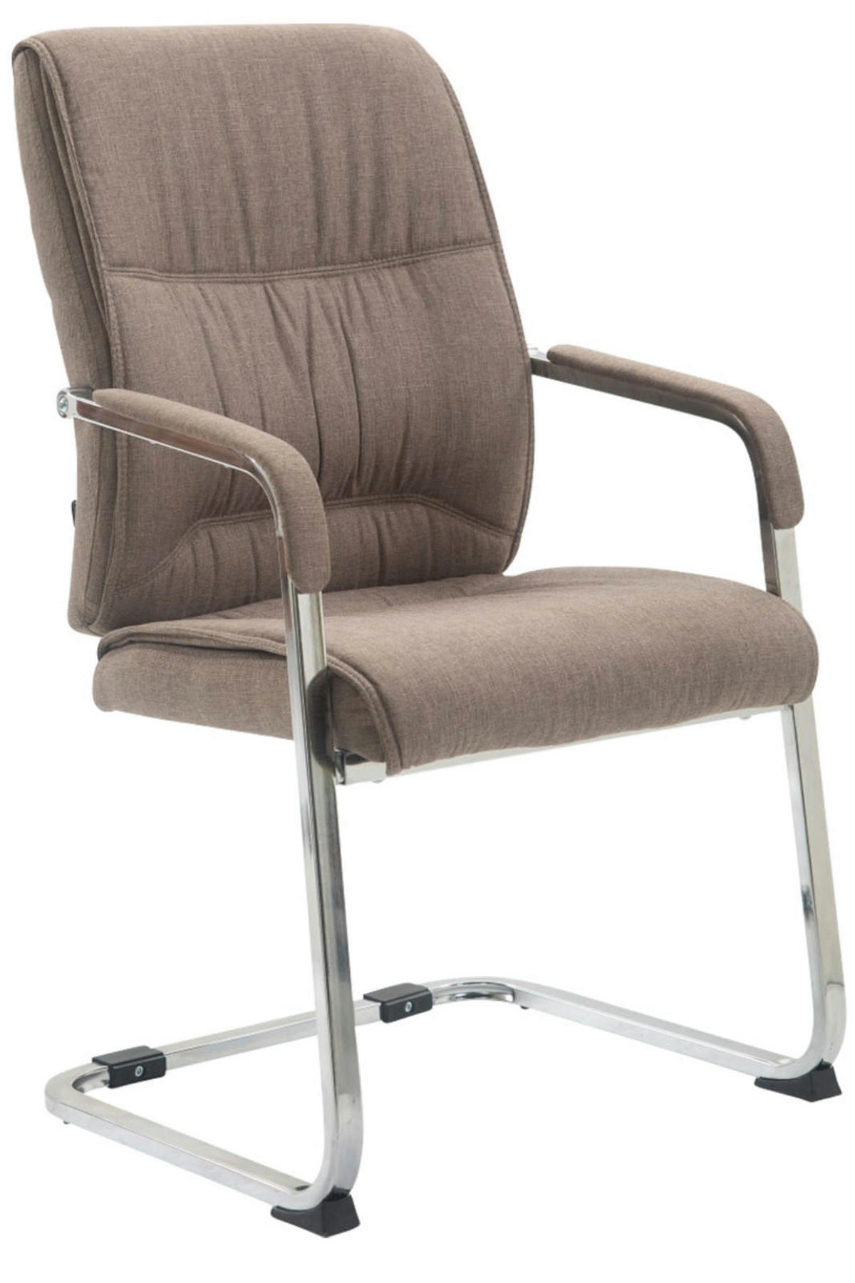 SCHWINGSTUHL 2er Set Stoff taupe - Taupe, Textil/Metall (58/102/65cm) - CLP