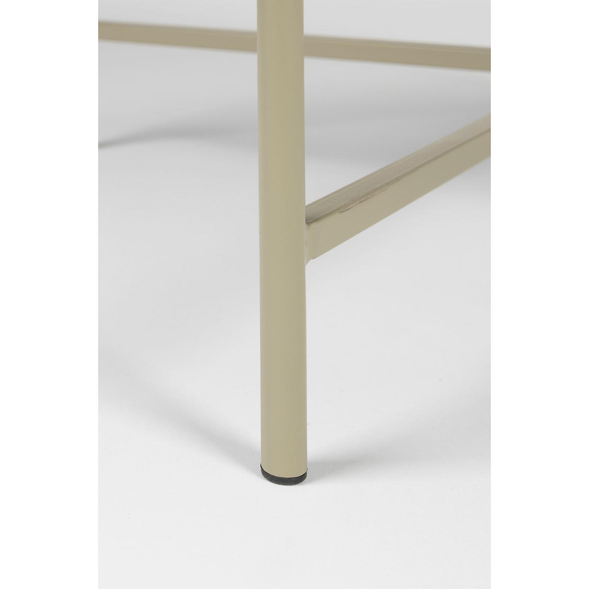 BEISTELLTISCH Tooz 60 cm Beige - Beige, Metall (60/60/31cm) - Housecraft Living