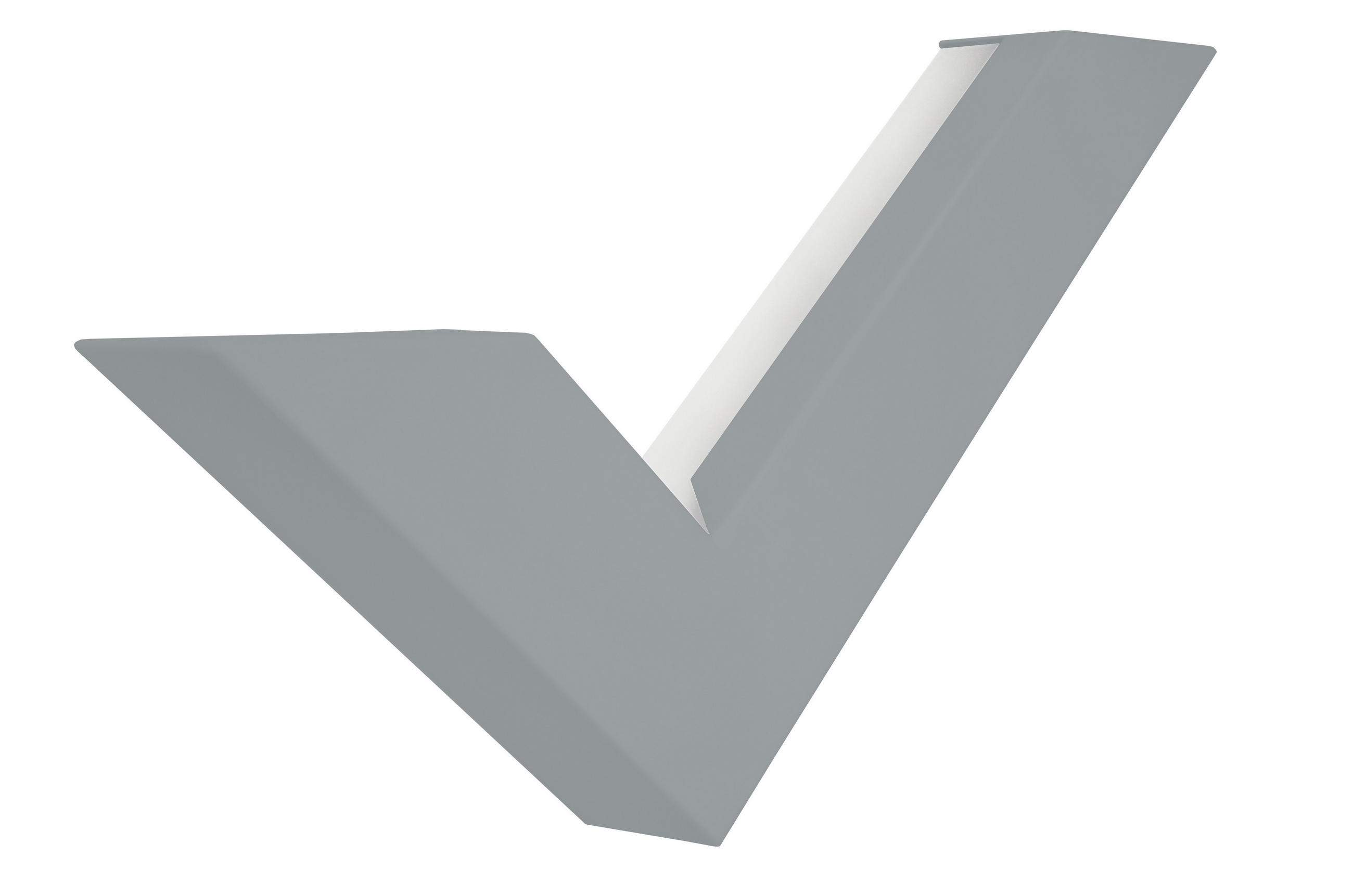 LED-WANDLEUCHTE - Grau, Metall (46/24/5cm) - Lumicom