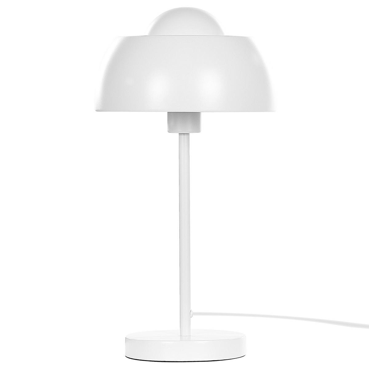 TISCHLAMPE Senette 24/24/44 cm - Weiß, Metall (24/24/44cm) - Beliani