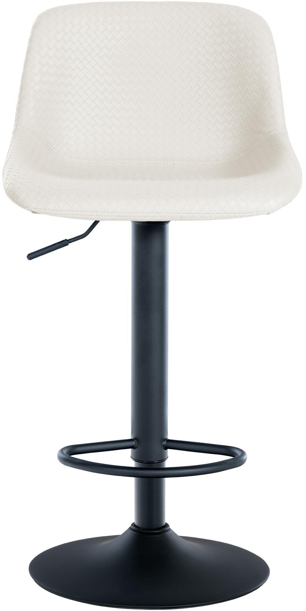 Thumbnail - CLP Barhocker, Creme, Textil, 43x79x49 cm, Esszimmer, Barmöbel, Barhocker