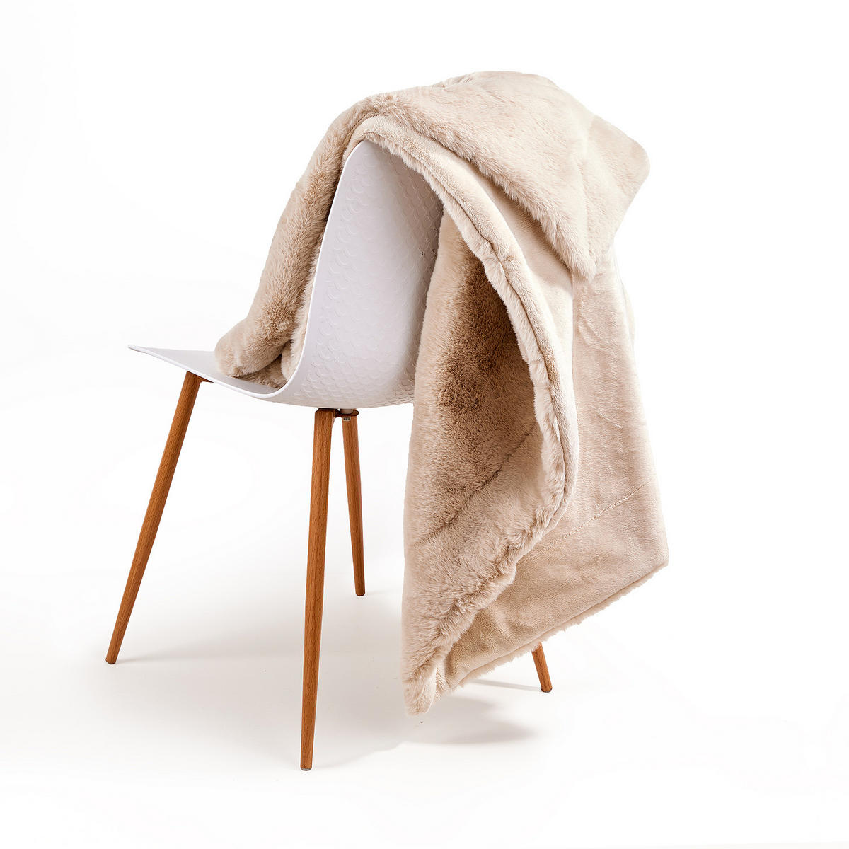 DECKE Wild Thing - Beige, Kunststoff (150/200cm) - Butlers