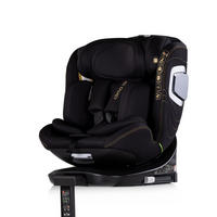 KINDERSITZ Clima Air i-Size schwarz (40-150 cm) Isofix Lüftungs-Heizfunktion - Schwarz, Kunststoff (44/58/54cm) - Chipolino