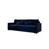 SOFA MOS mit Schlaffunktion ITAKA 11 mit Stauraum - Dunkelblau, Textil (84/72/220cm) - Bedante