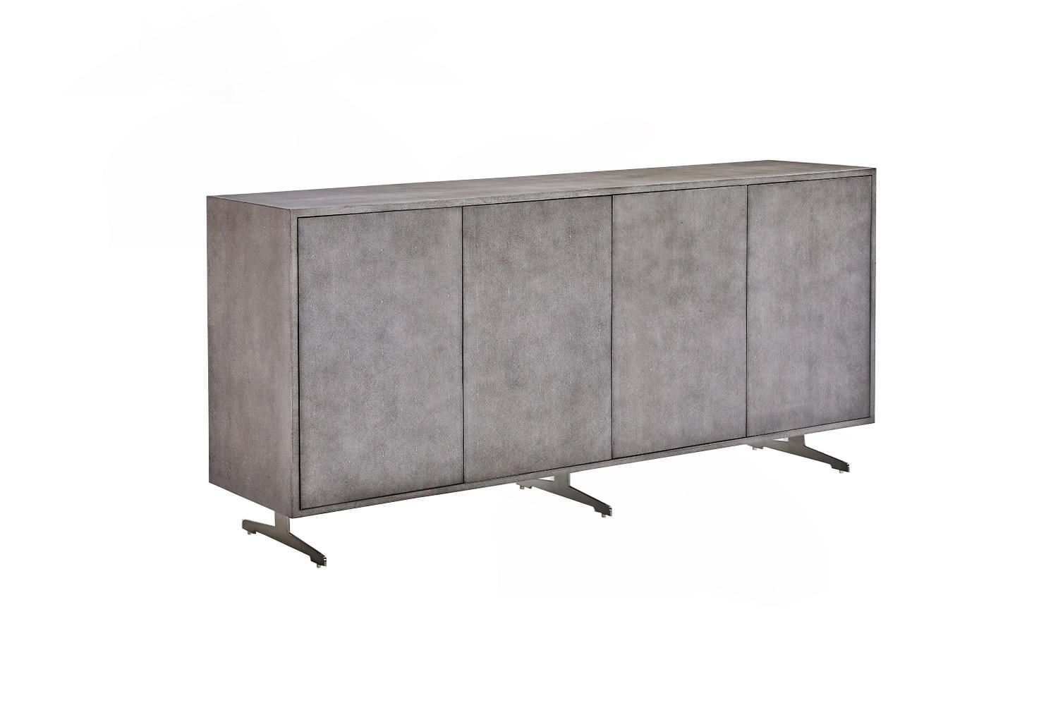 SIDEBOARD GALA Grau Holz - Grau, Holz/Metall (180/85/40cm) - KAWOLA