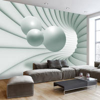 VLIESTAPETE Grün 150/105 cm - Grau/Grün, Textil (150/1cm) - KUNSTLOFT