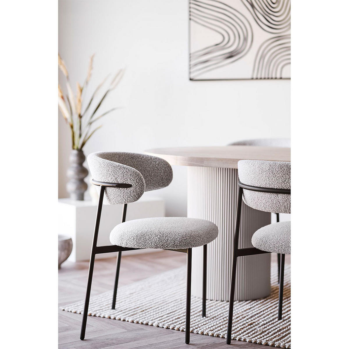 ESSTISCH, Solva, Sandfarben, MDF, 100 x 220 x 75 cm - Sandfarben, Holzwerkstoff (220/100/75cm) - ebuy24
