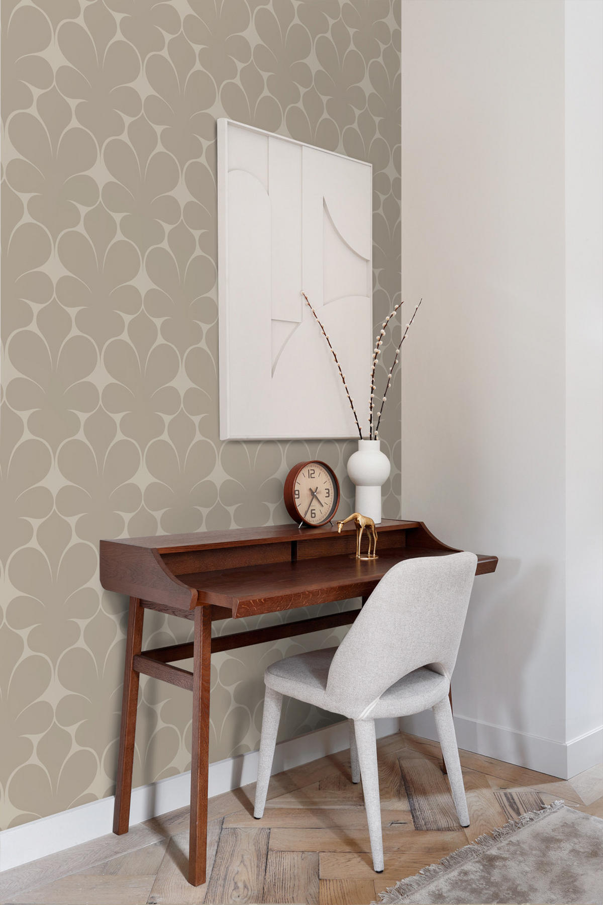 TAPETE Ornamente 50 x 900 cm - Beige, Papier (50/900cm) - Origin Wallcoverings