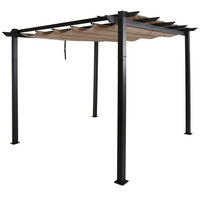 PERGOLA Beige - Beige, Textil (300/240/300cm) - MCW