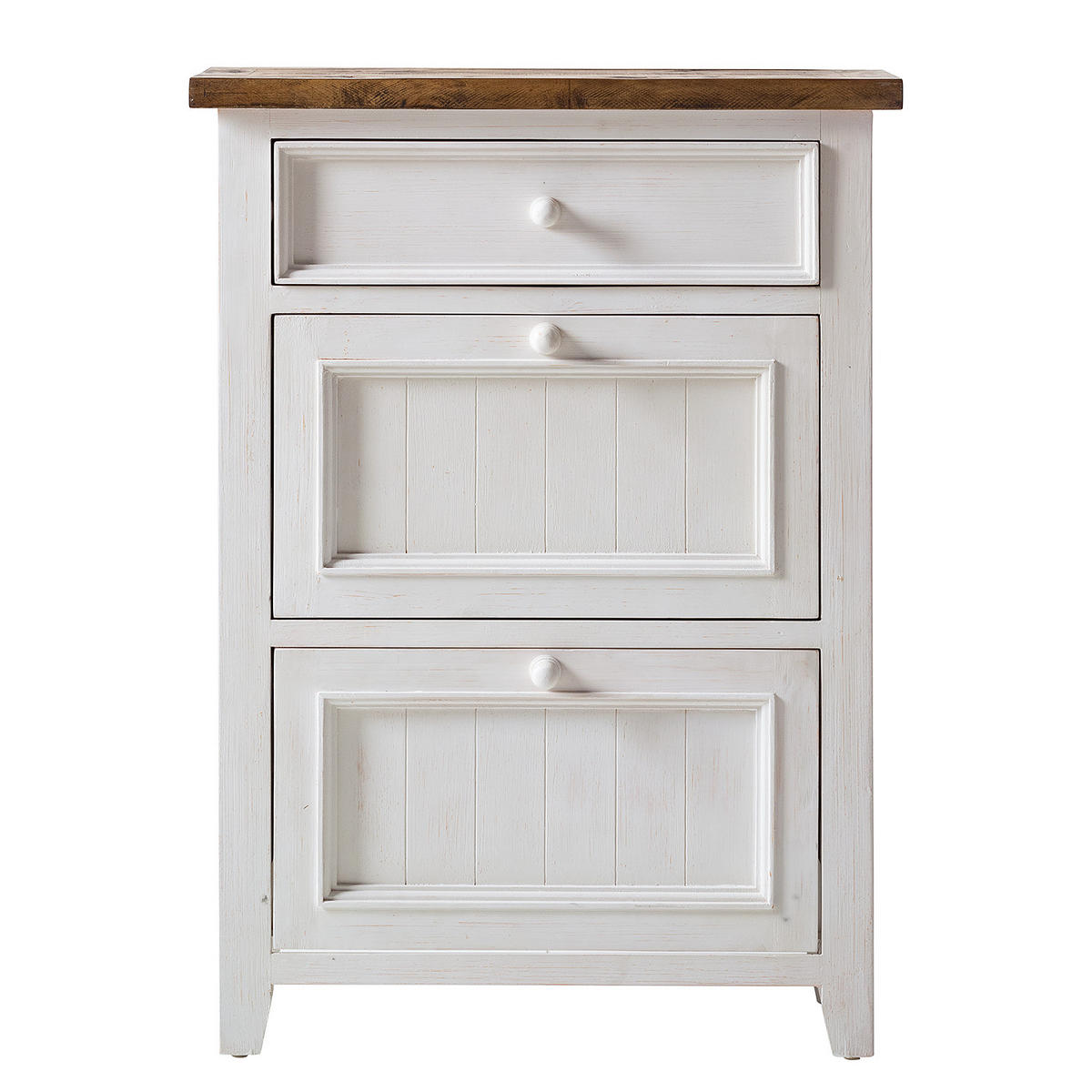 SCHUHKIPPER - Kiefer massiv - Kieferfarben, Holz (80/110/30cm) - home24