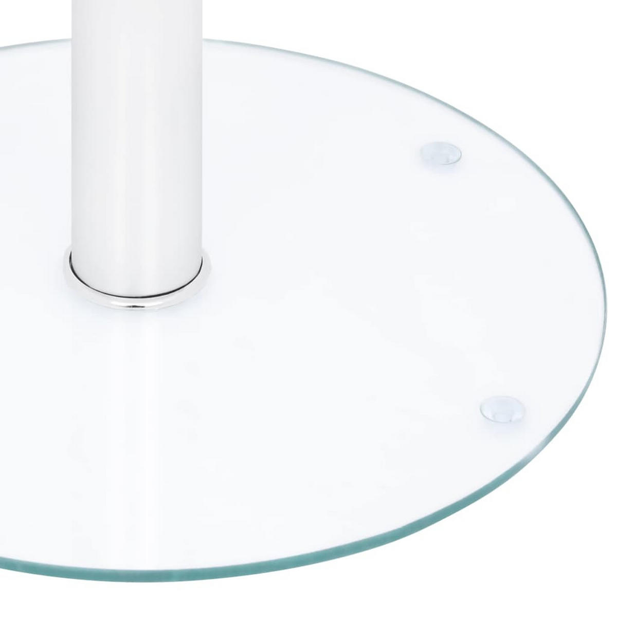 COUCHTISCH Transparent 40 cm Hartglas - Transparent, Glas (40/40/50cm) - furnicato