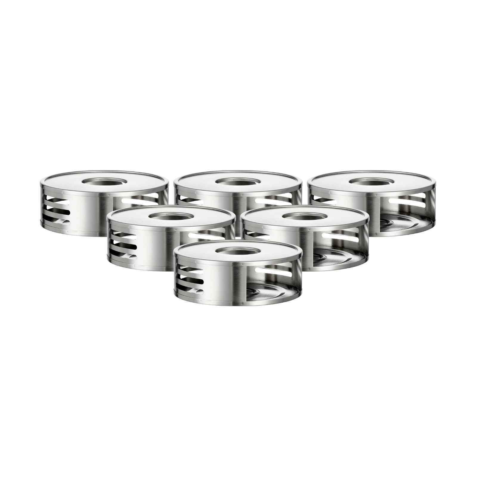 STÖVCHEN Basic silber 16 cm 6er Set - Silberfarben, Metall (16/6cm) - Ritzenhoff Breker