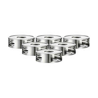 STÖVCHEN Basic silber 16 cm 6er Set - Silberfarben, Metall (16/6cm) - Ritzenhoff Breker