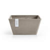 BLUMENTOPF Berlin 41/41/18 cm Taupe - Taupe, Kunststoff (41/18cm) - Ecopots