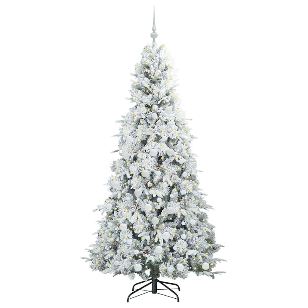 vidaXL Weihnachtsbaum Weiß 180 cm