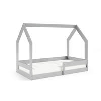HAUSBETT POLA Grau 164x88x124 cm - Grau, Holz - FURNLUX