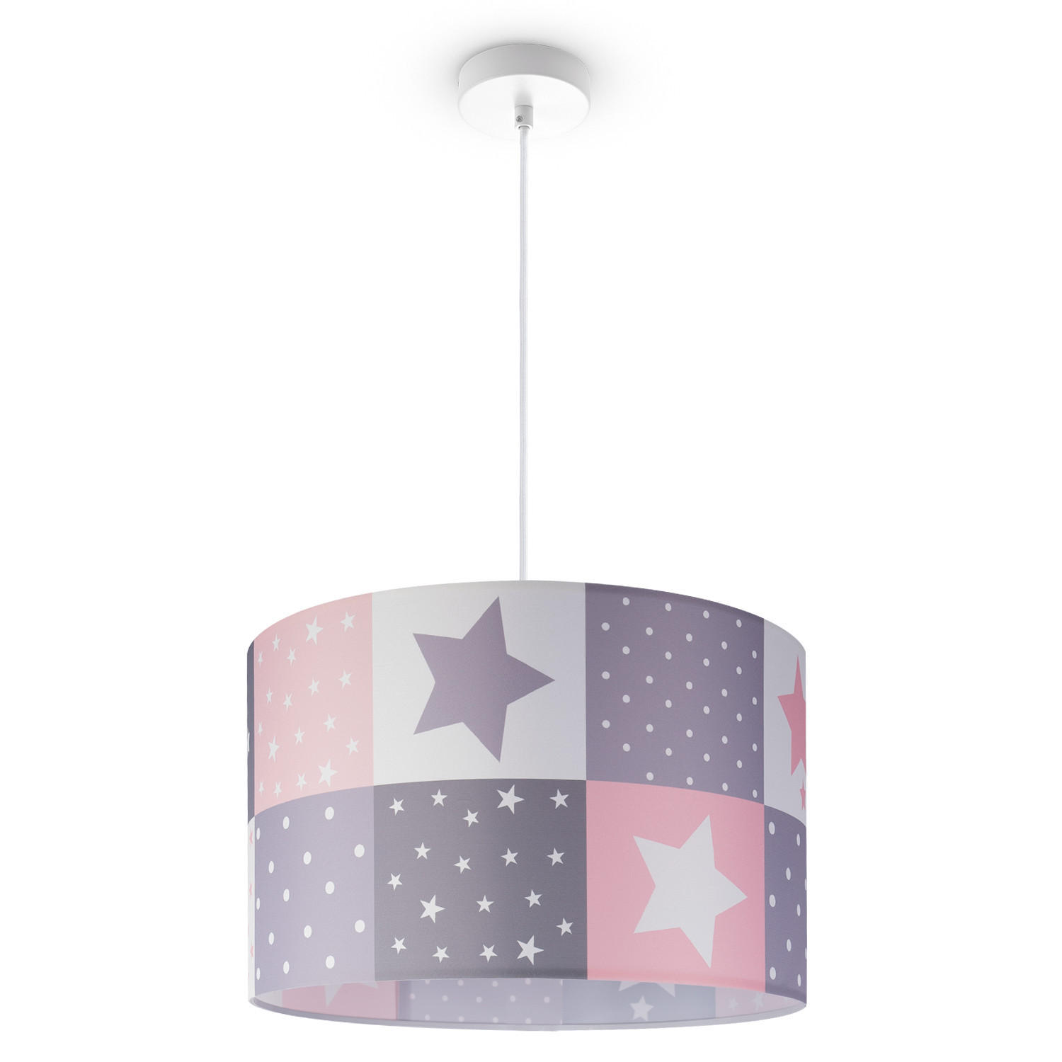 PENDELLEUCHTE Hugo Pd1 Cos 345 - Weiß, Metall (45.5/45.5/27cm) - Paco Home