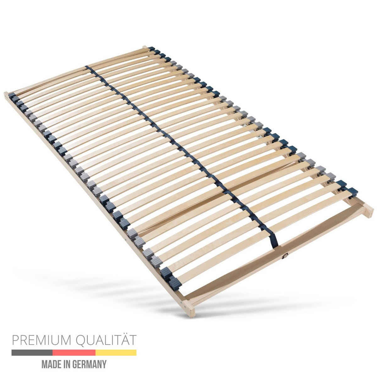LATTENROST Buchenholz, 7 Zonen 100x200 cm - Buchefarben/Braun, Holz (100/200cm) - Sleepneo