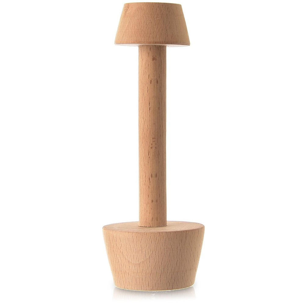 HOLZSTAMPFER Doppelseitiger für Törtchen 4/5,5 cm - Buchefarben, Holz (5.5/15/5.5cm) - Orion 