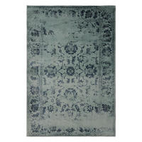 VINTAGE-TEPPICH Suki 160/230 cm - Türkis, Kunststoff (160/230cm) - benuta