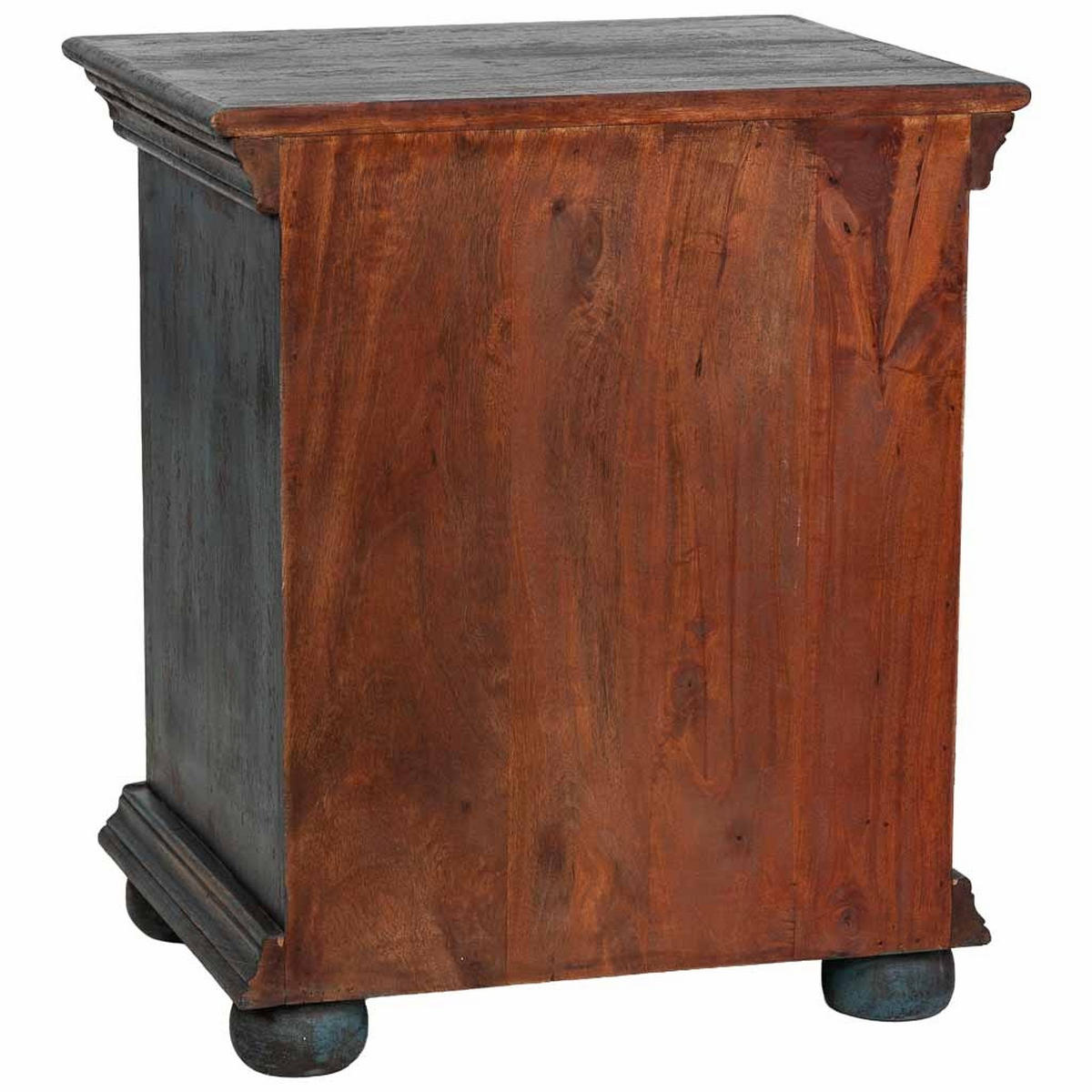 NACHTTISCH aus holz 50x40x59cm - Blau, Holz (50/59/40cm) - Wanderlust