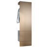 GARDEROBE Carlton Paneel in Bronze Optik - Bronzefarben, Holzwerkstoff (52/193/35cm) - Vladon