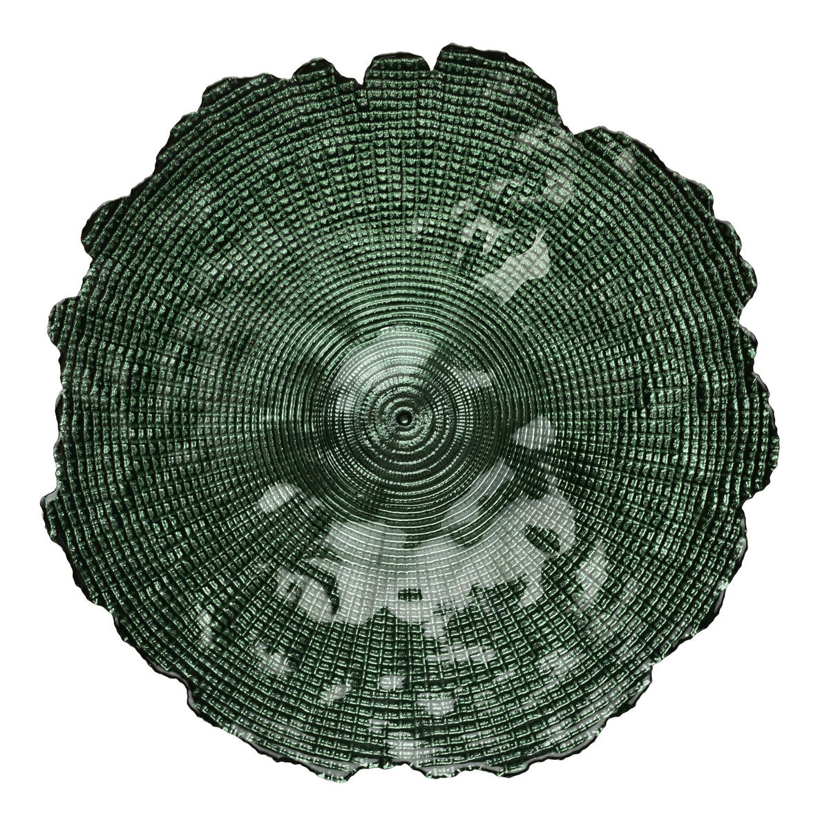 DEKOSCHALE GREENIE Rot - Grün, Glas (16/30/30cm) - Mondex