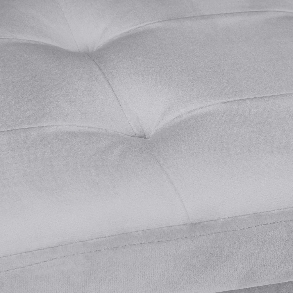 SITZBANK - Grau, Holz/Holzwerkstoff (76/34/38cm) - Relaxdays