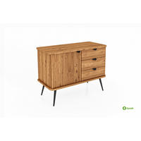 KOMMODE LINA - Wildeiche, Holz (97/72/46cm) - byoak
