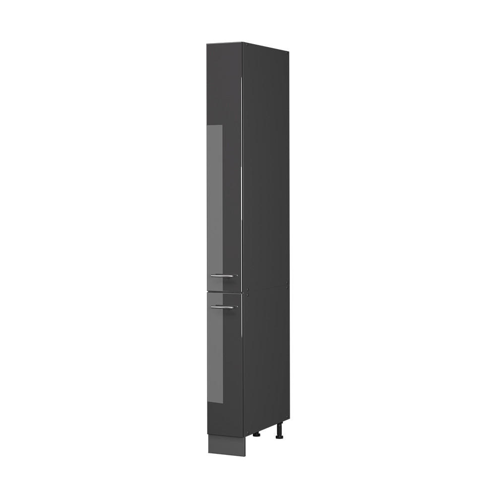Vicco LÉKÁRNIČKOVÁ SKŘÍŇKA Fame-Line, Antracitový vysoký lesk/Antracit, 20 cm
