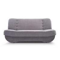 SCHLAFSOFA -PAFOS (Grau) - Grau, Holz (192/90/87cm) - Möblo