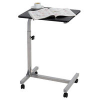 BEISTELLTISCH in Metall - Schwarz, Metall (79/48/37cm) - Meubles Cosy