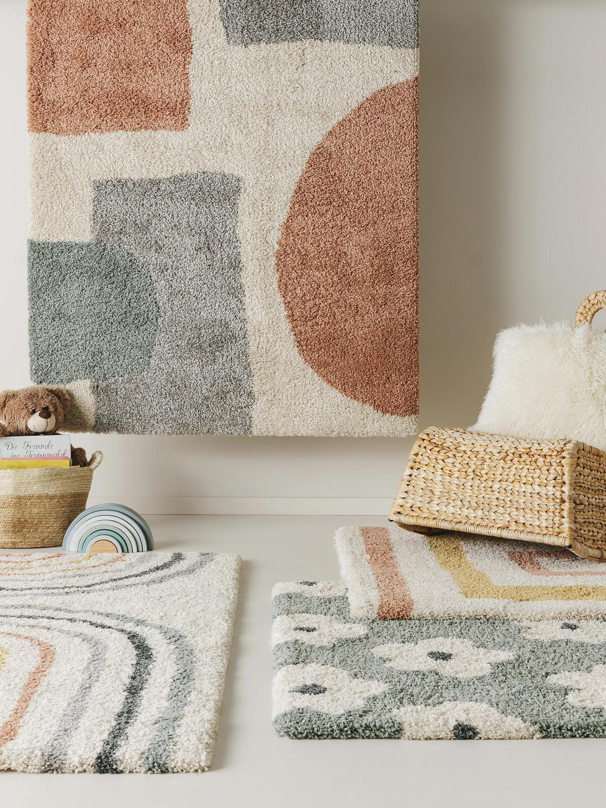 KINDERTEPPICH Gobi Multicolor 200x290 cm - Multicolor, Textil (200/290cm) - Lytte