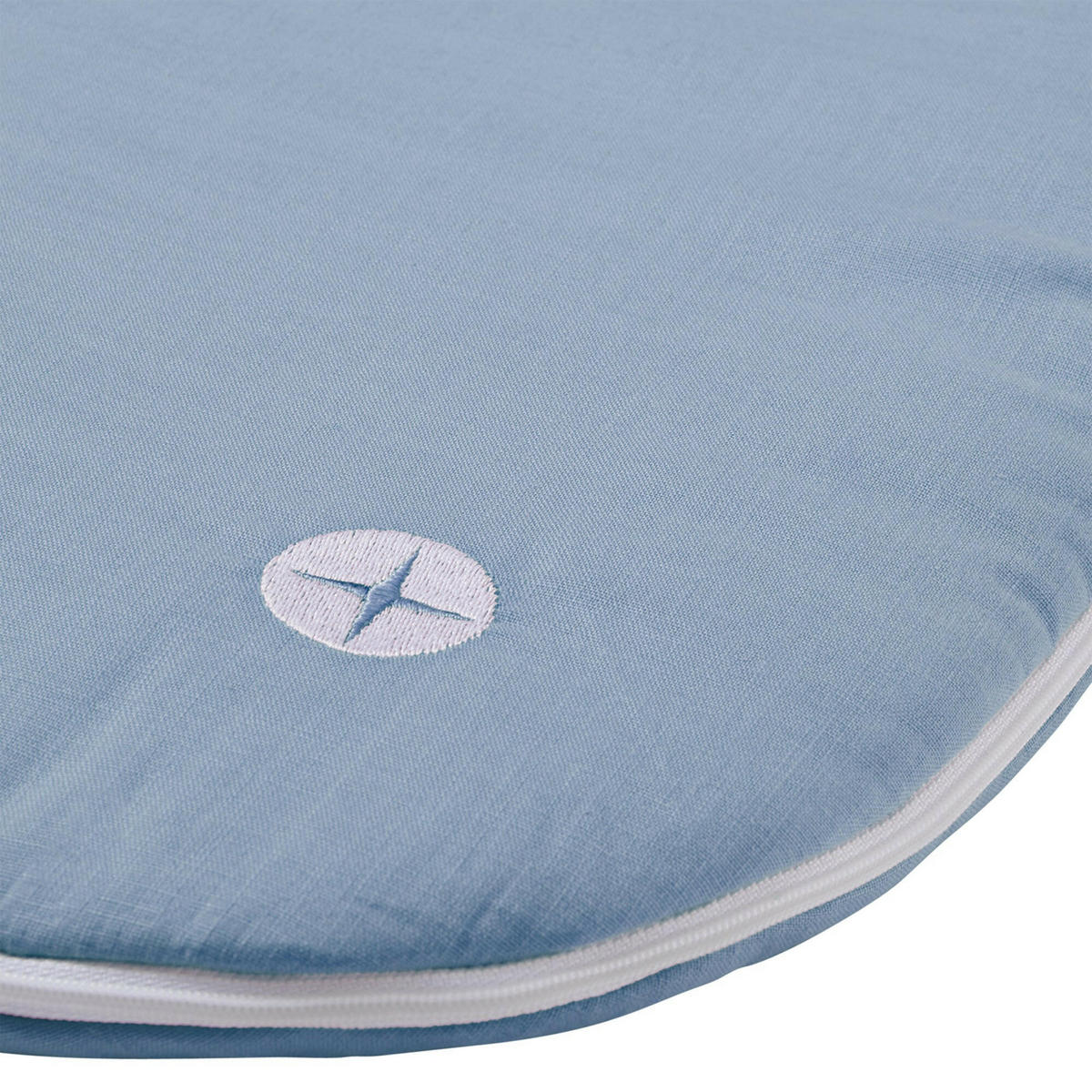 BABYSCHLAFSACK Blau Grau 70 cm - Grau, Textil (42/70cm) - nordic coast company
