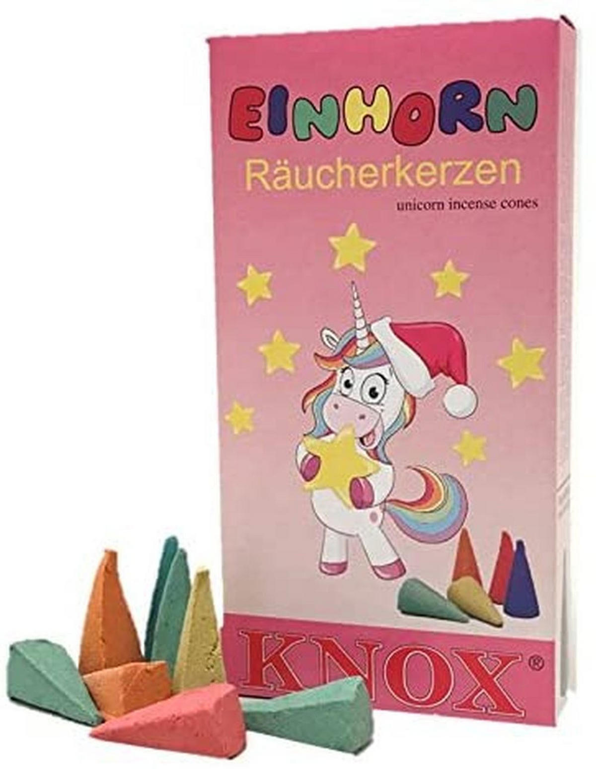 RÄUCHERKERZEN Einhorn 24er Packung - Multicolor, Holz (0.1/1/0.1cm)