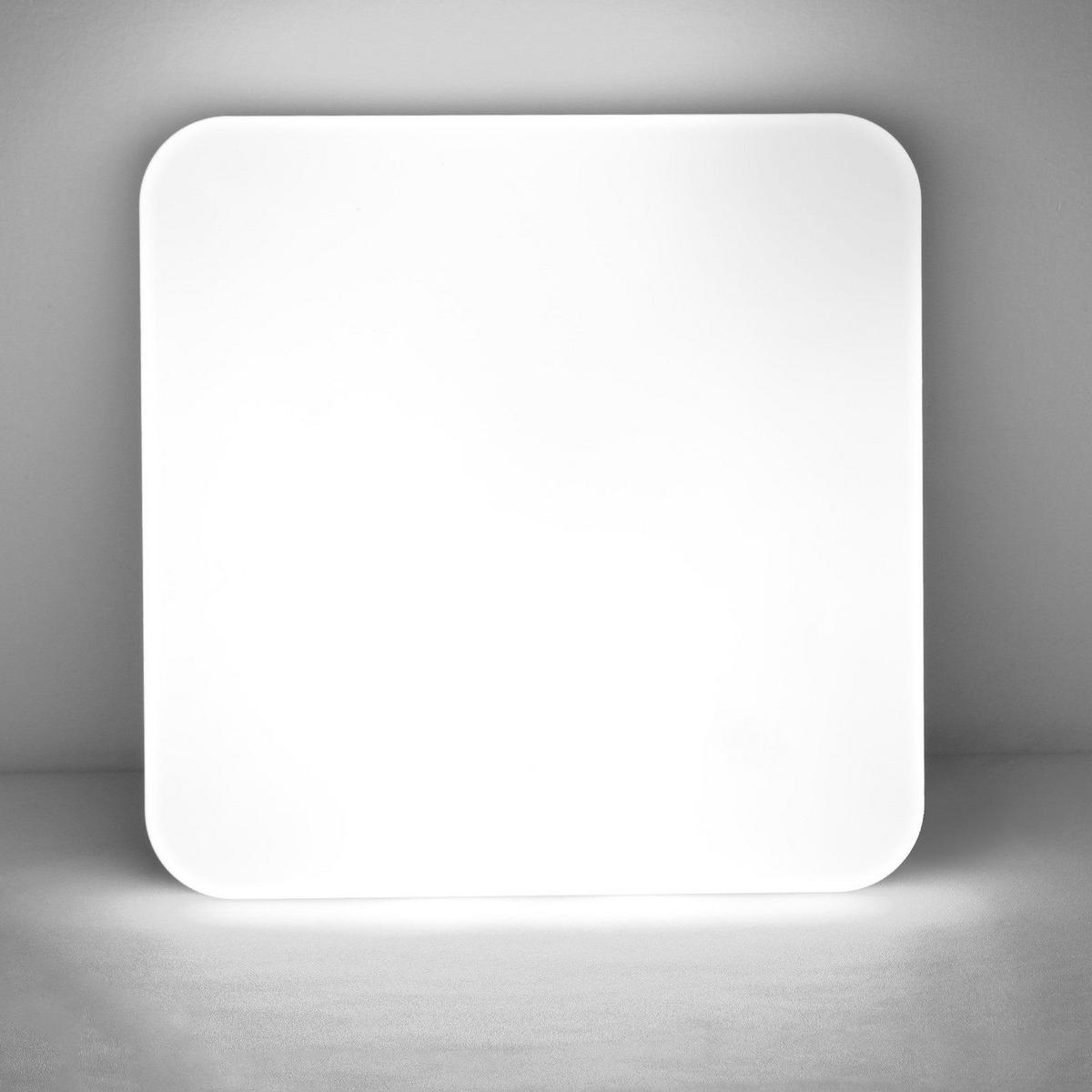 LED-DECKENLEUCHTE Madsen 22/22/4.8cm - Weiß, Kunststoff (22/22/4.8cm) - Nettlife