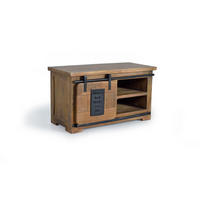 TV-SCHRANK aus Akazienholz und natürlichen Metalldetails - Braun, Holz (90/50/40cm) - Giner y Colomer