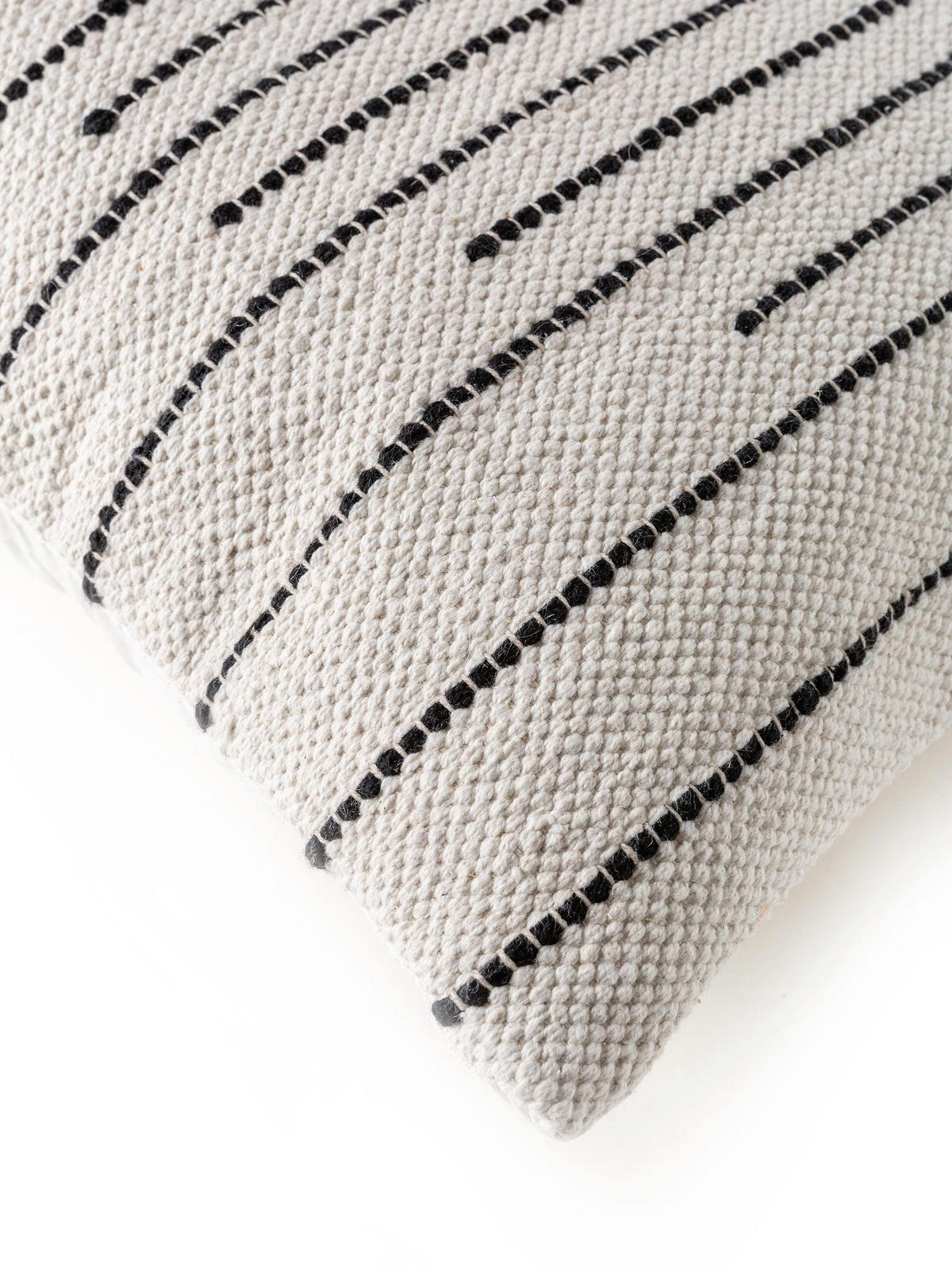 KISSENBEZUG Bo Ivory 45x45 cm - Creme, Textil (45/45cm) - benuta Pop