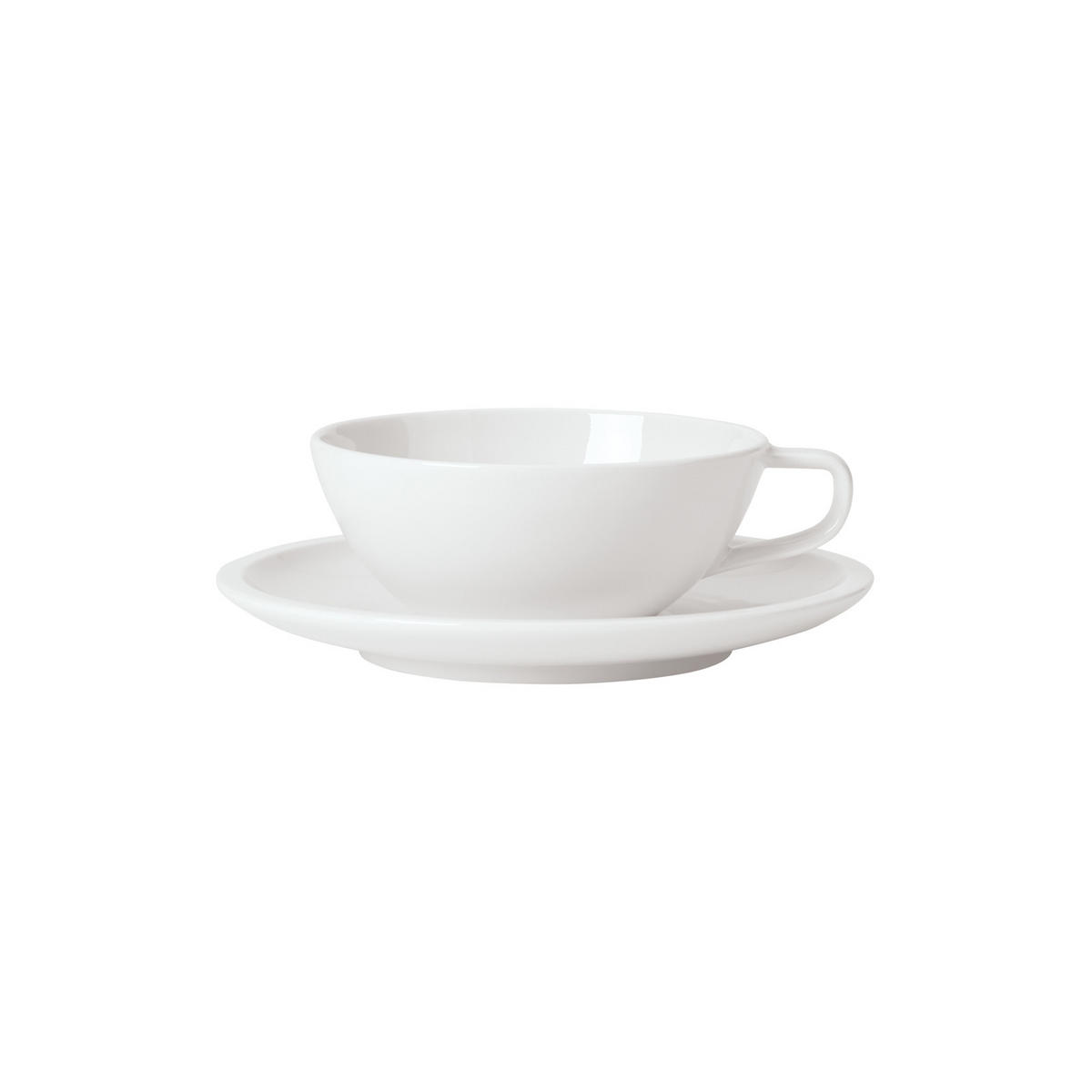 TEETASSE MIT UNTERTASSE Artesano Original weiß 120 ml - Weiß, Keramik (15.6/6.9/15.6cm) - Villeroy & Boch