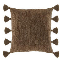 KISSEN Naomi - Braun - 45/45/ cm - Braun, Textil (45/45cm) - Unique Living