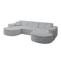 WOHNLANDSCHAFT TARO-U1 - 303x171x79,5 cm Grau - Grau, Holzwerkstoff/Textil (303/79.5/171cm) - ALTDECOR